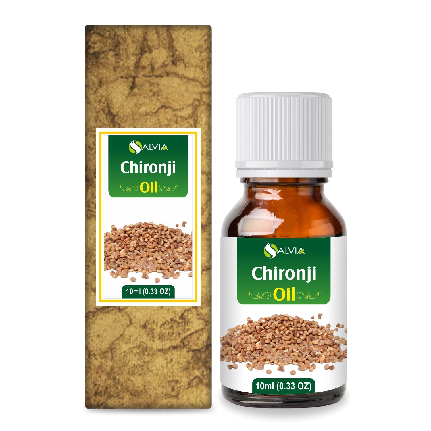 Salvia Natural Carrier Oils 10ml Chironji Oil Salvia Natural Carrier Oils 10ml Chironji Oil